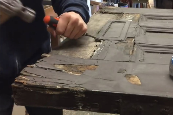 Lakeside-wooden-door-repair