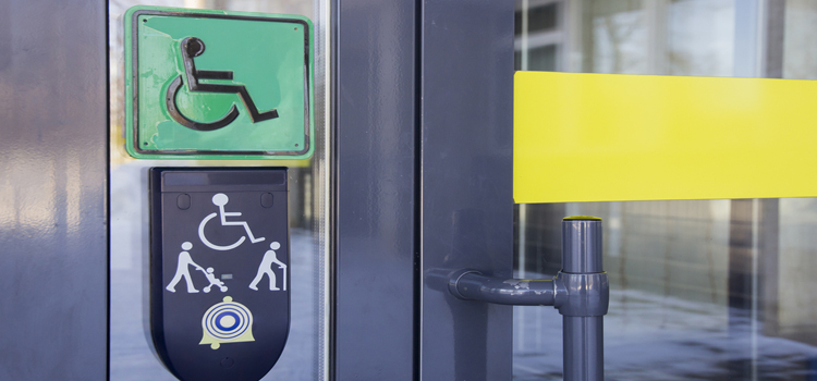 automatic handicap door opener in Lakeside